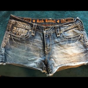 Rock revival Jean shorts